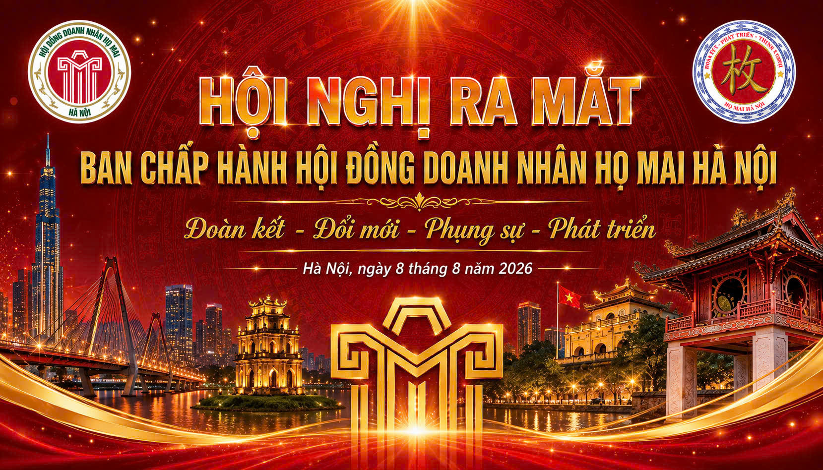 Hội nghị ra mắt Ban Chấp hành Hội đồng Doanh nhân họ Mai Hà Nội