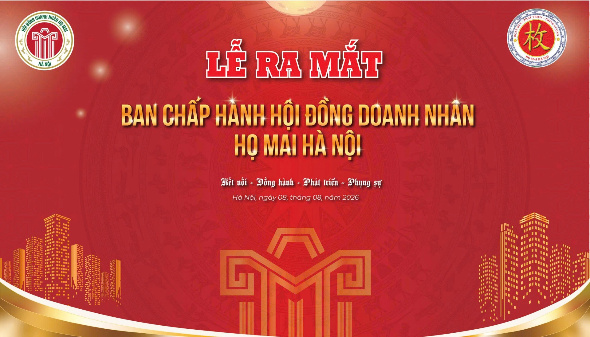 Ảnh bài viết: Kiện toàn tổ chức và ra mắt Hội đồng Doanh nhân Họ Mai Hà Nội – Hướng tới Đại hội đại biểu Họ Mai Việt Nam lần thứ II
